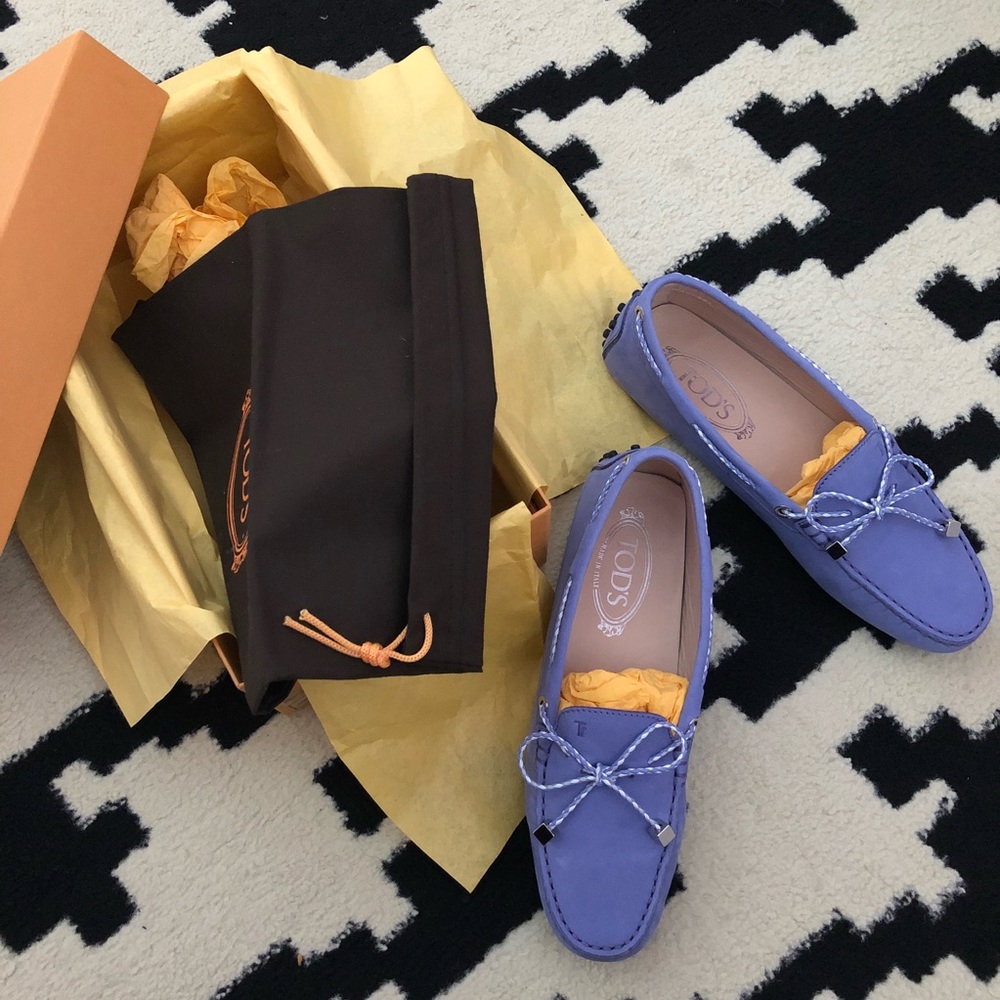 SOLD Tod’s Light Blue Loafers
